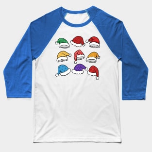 Santa Hat Baseball T-Shirt